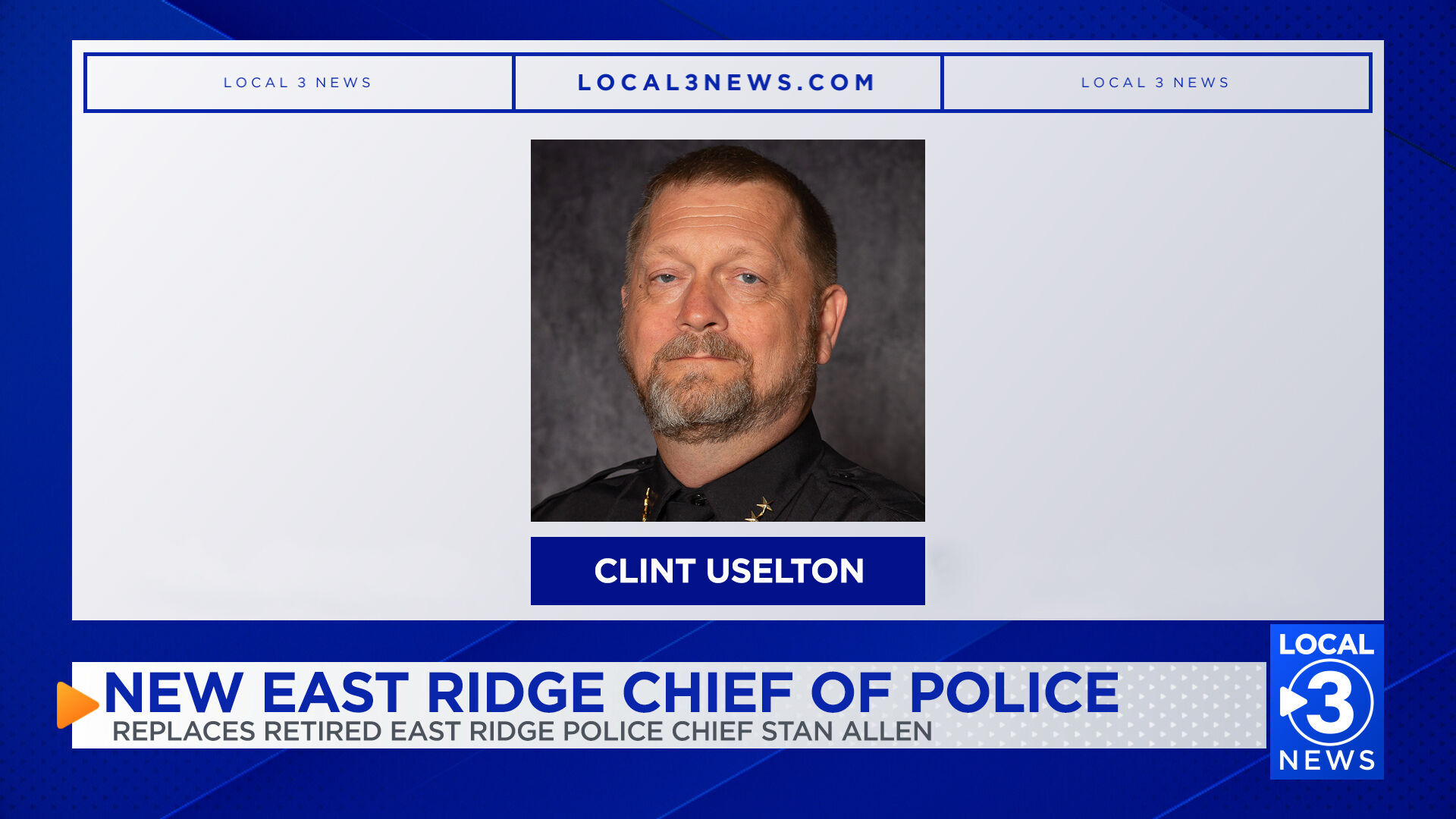 Uselton promoted to East Ridge Chief of Police
